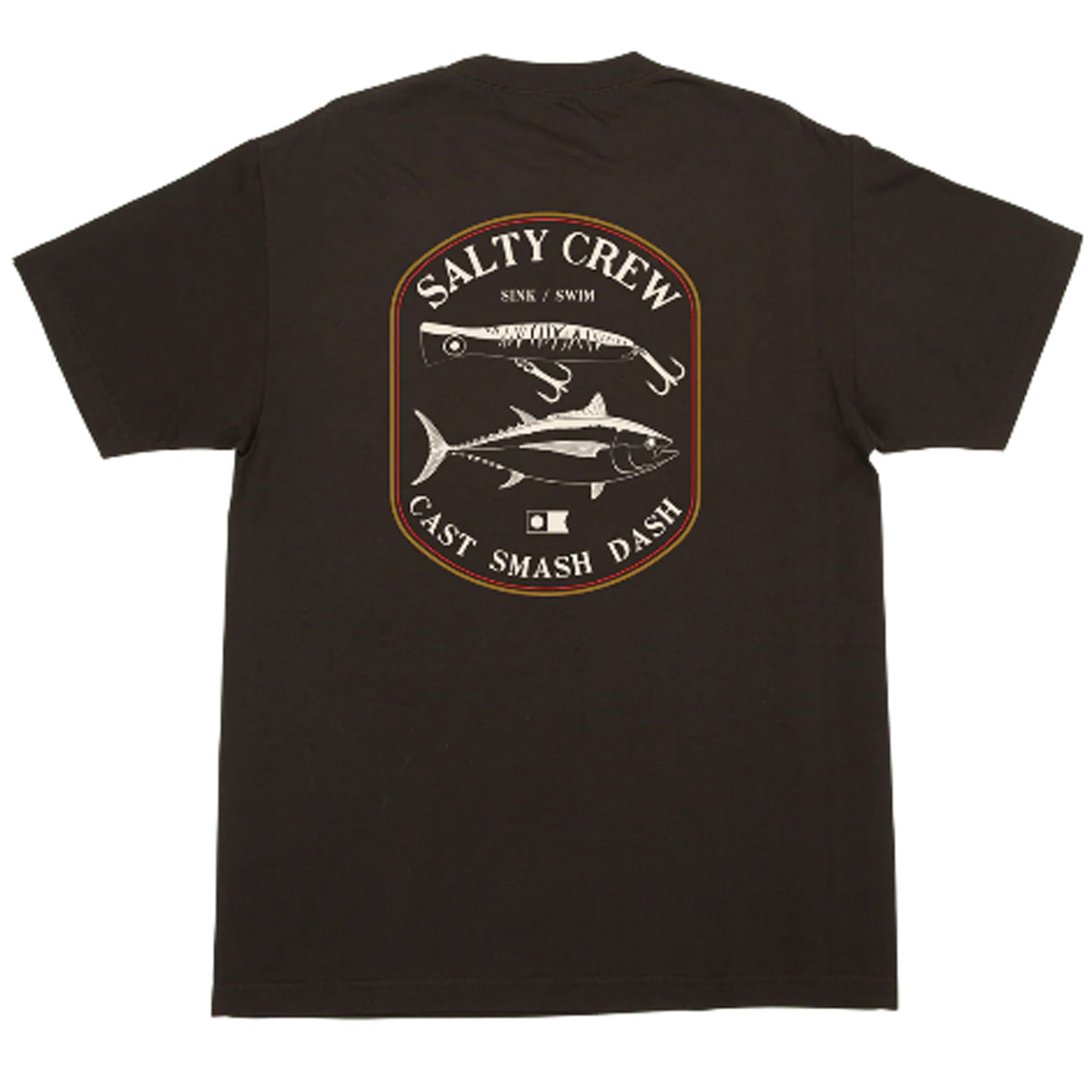 Salty Crew Surface Standard S/S Tee - Black