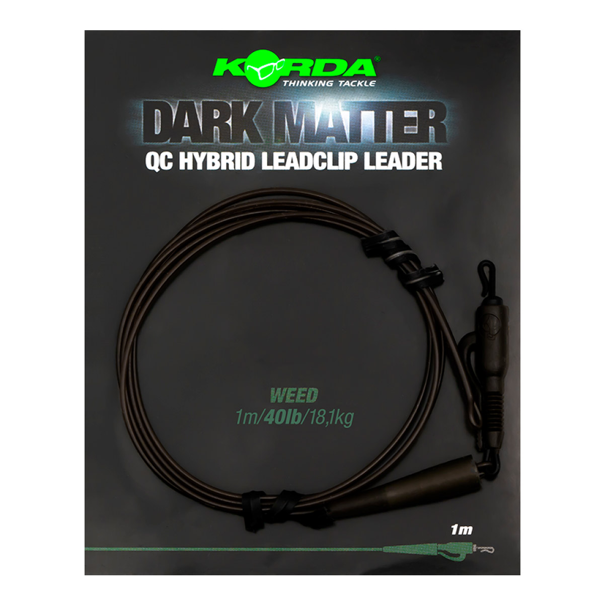 Korda Dark Matter Leader QC Hybrid Clip