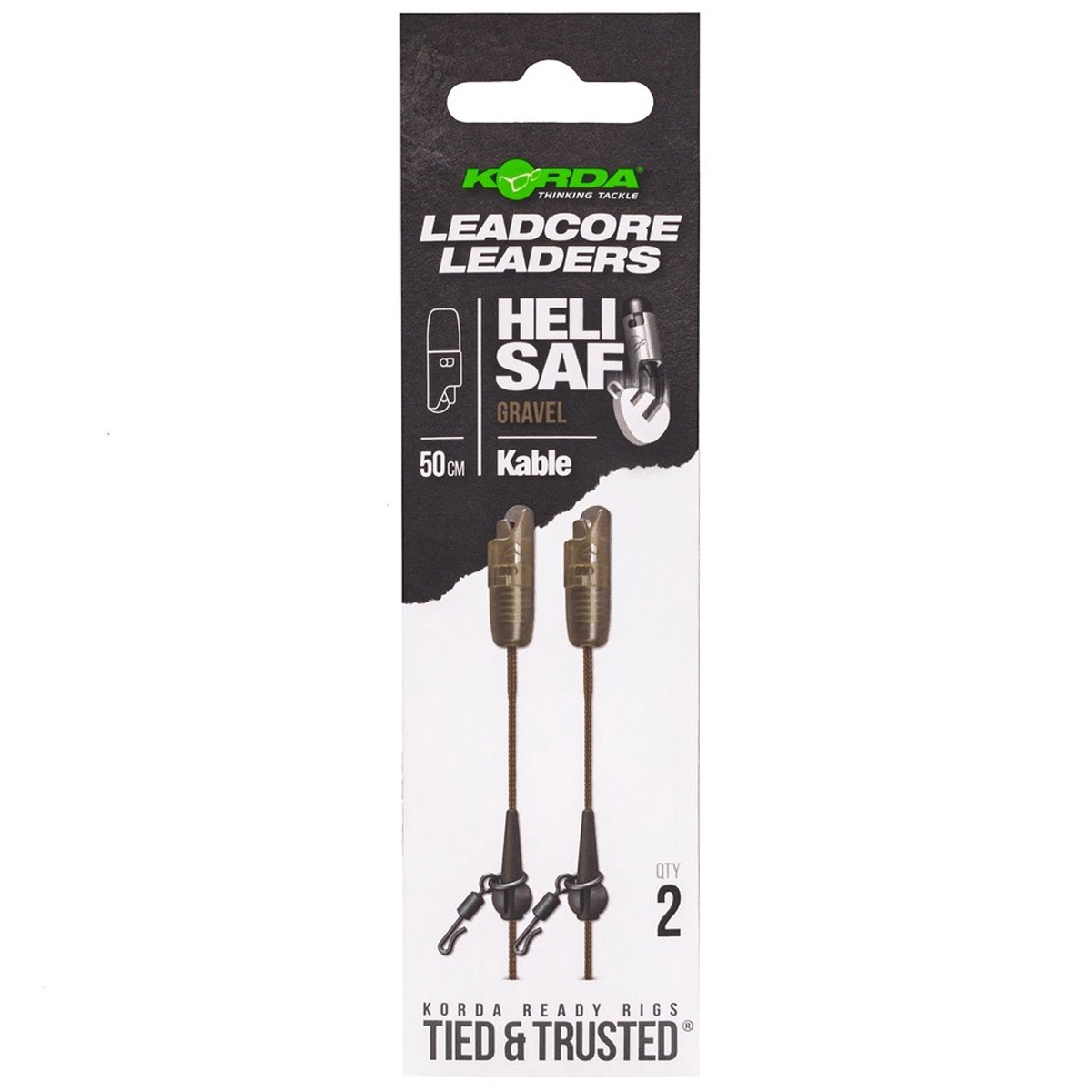 Korda Kable Leadcore Leader Heli Safe 50cm