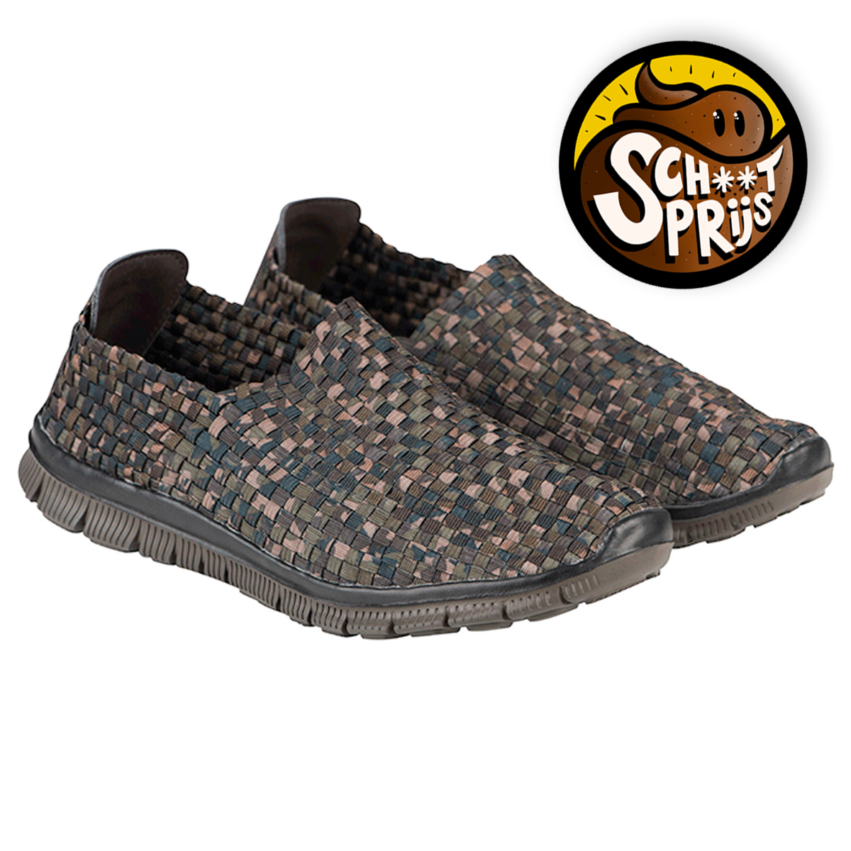 Fox Camo Mesh Trainers 