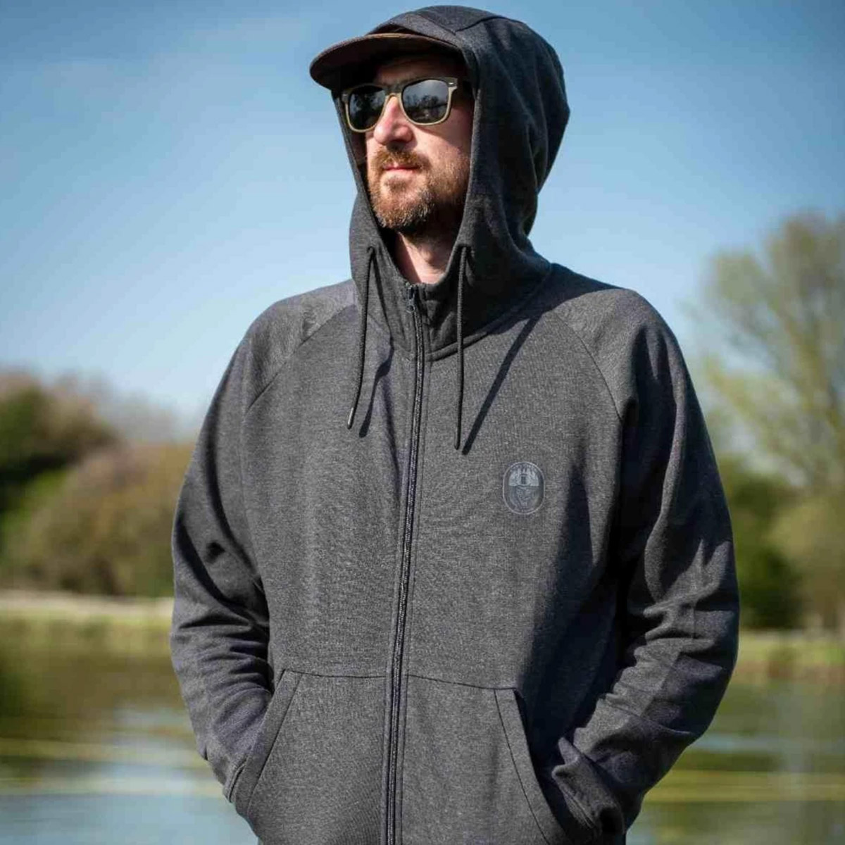 Fox Explorer Ltd Grey Hoodie
