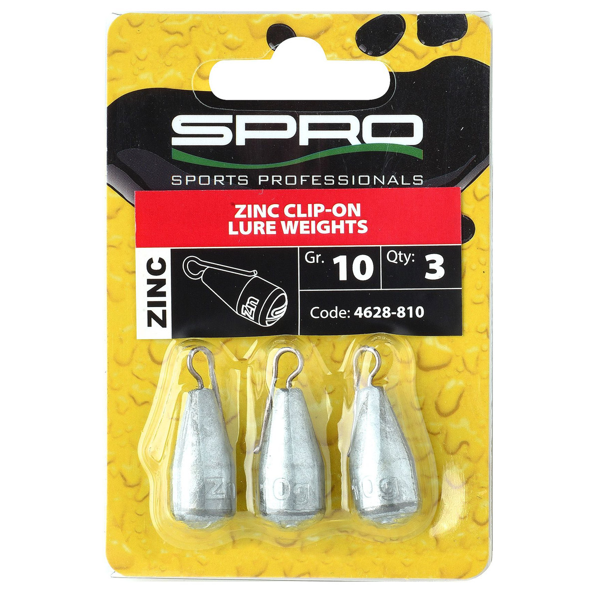Spro Zinc Clip-On Lure Weights