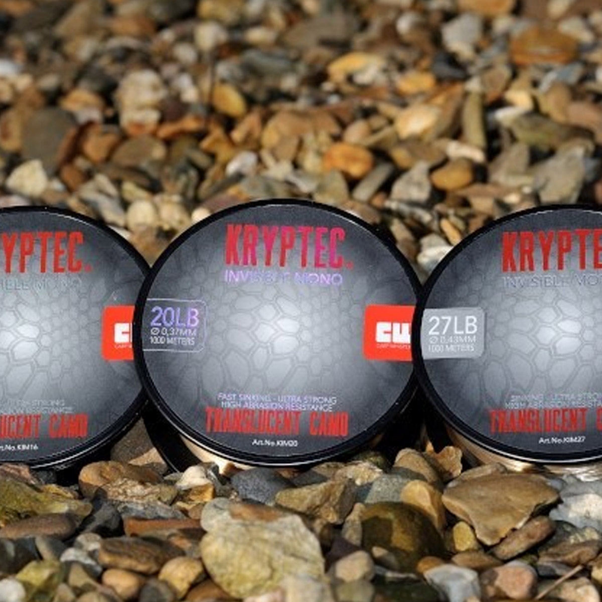 Carp Whisperer - Invisible Mono lijn - 1000 mtr