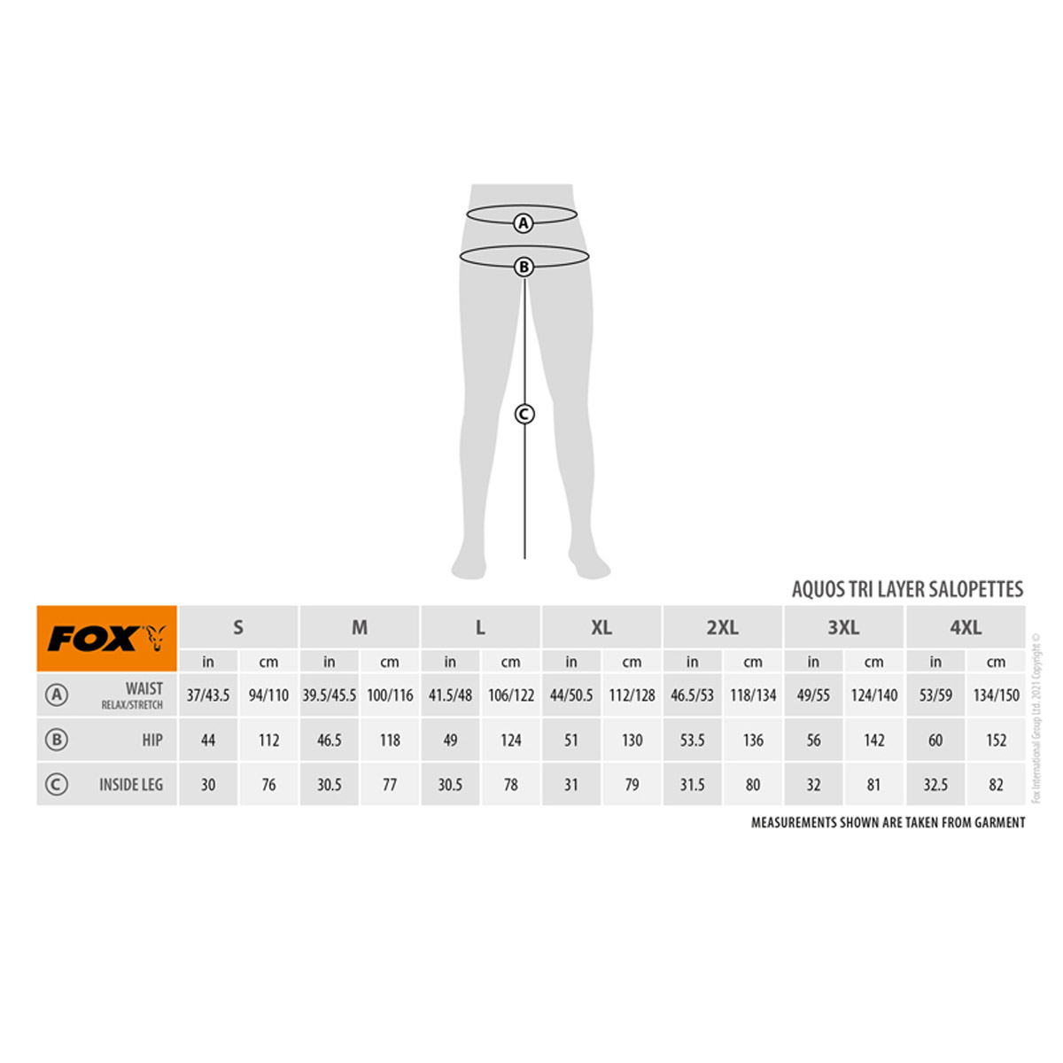 Fox Aquos Tri Layer Salopettes