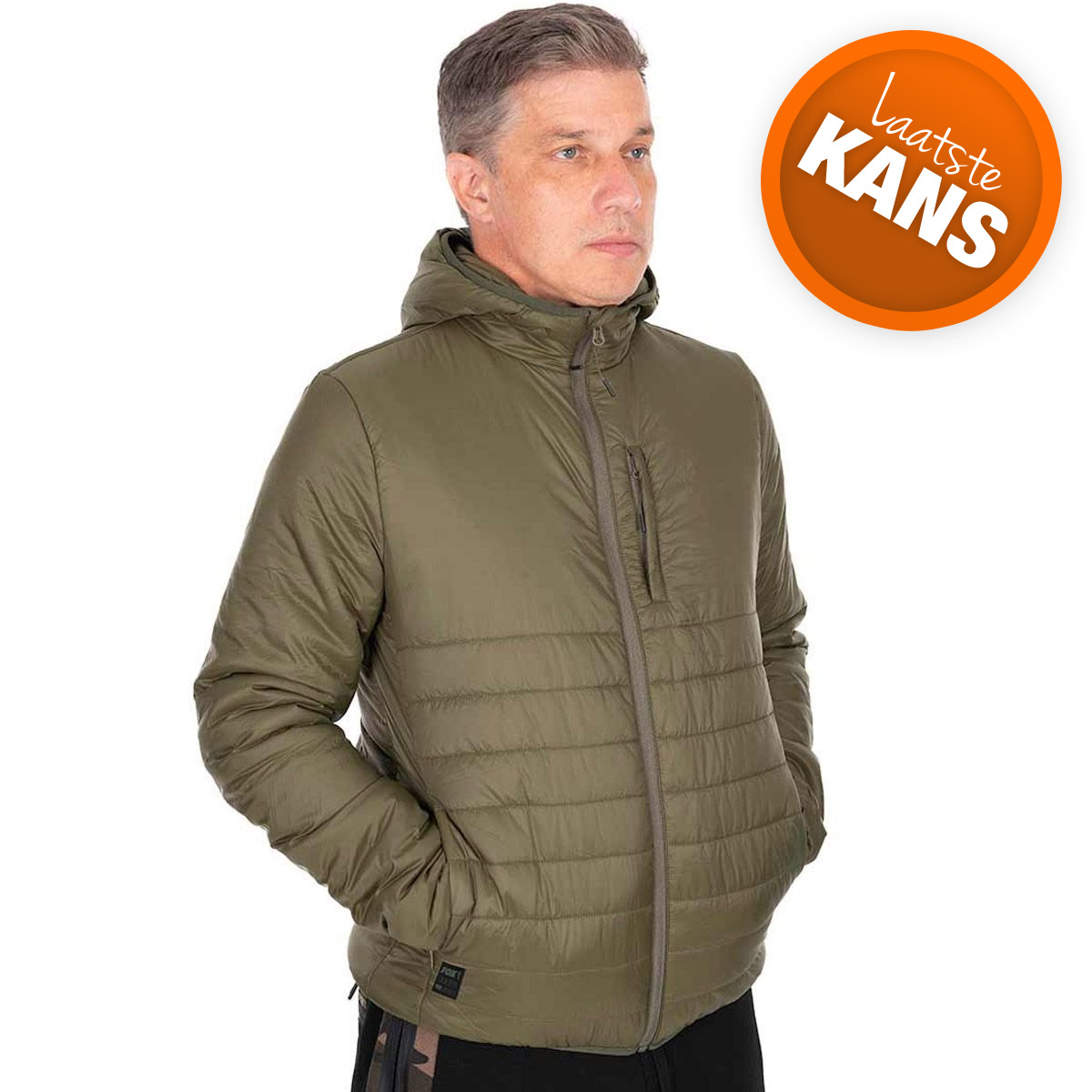 Fox Olive Quilted 100 Jacket Olive