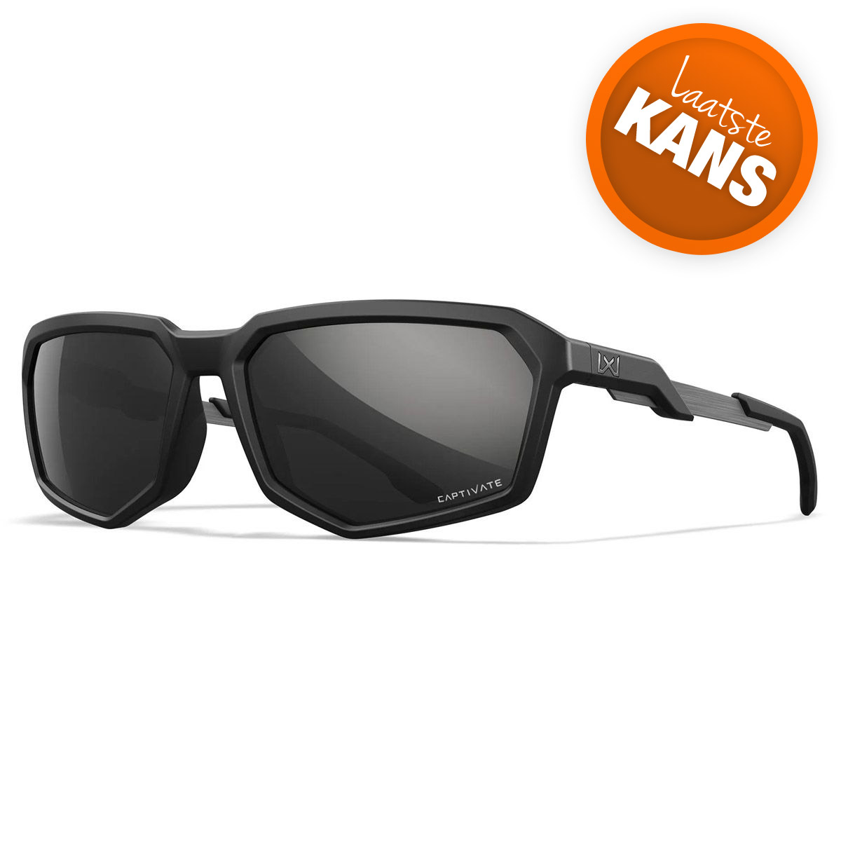 Wiley X Recon Captivate Black Mirror