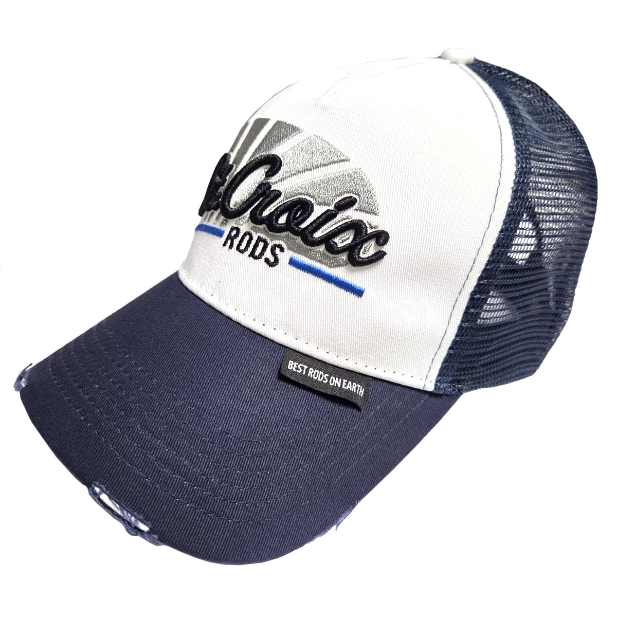 St. Croix Blue White Trucker Cap