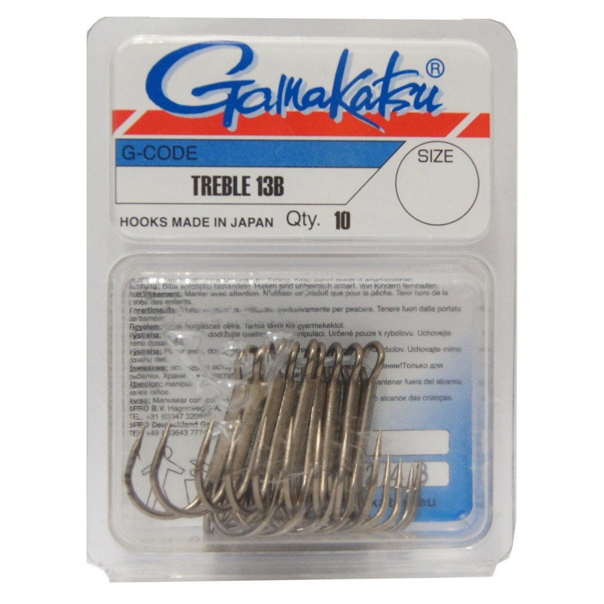 Gamakatsu Treble 13 B