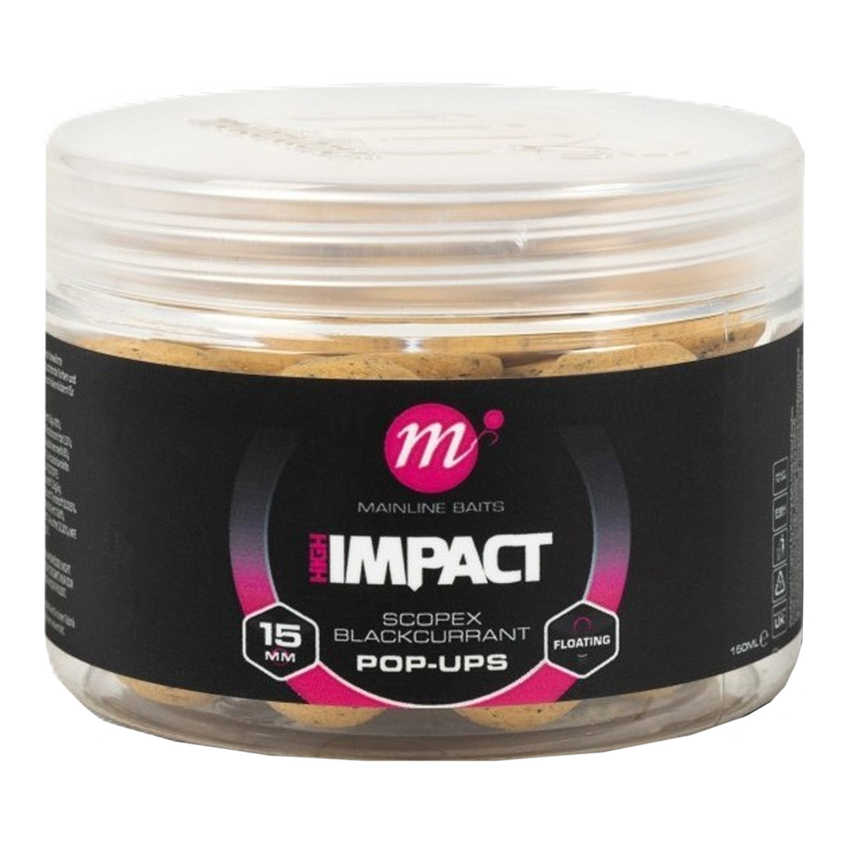 Mainline High Impact Pop-up Scopex Blackcurrant 15 MM