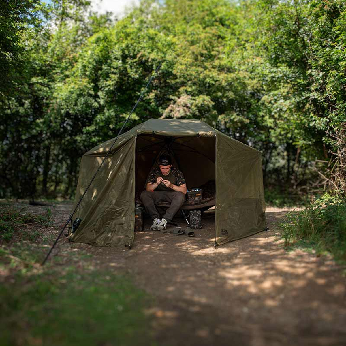 Fox 60" Khaki Mozzy Mesh