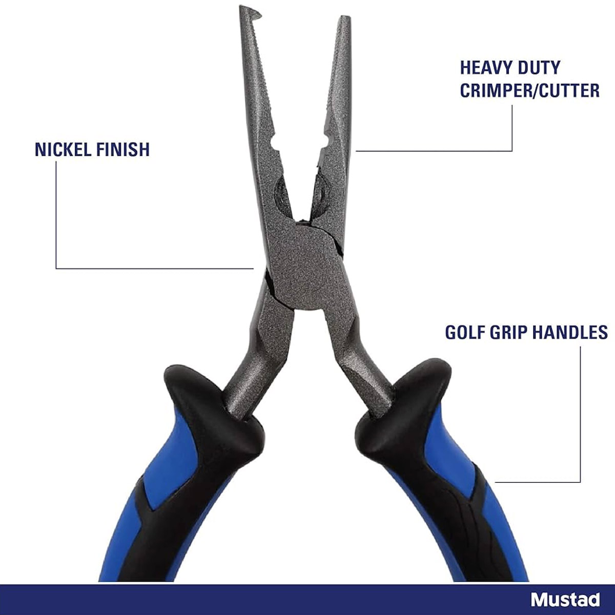Mustad Blue Mini Split Ring Pliers 5