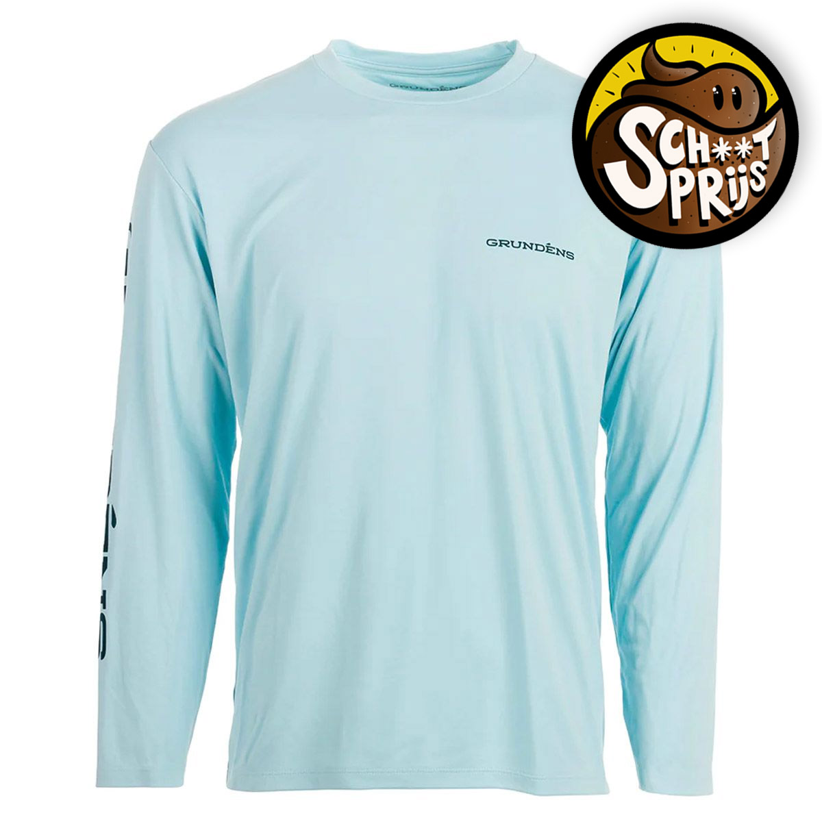 Grundens Tech Tee Anchor Down Aquatic