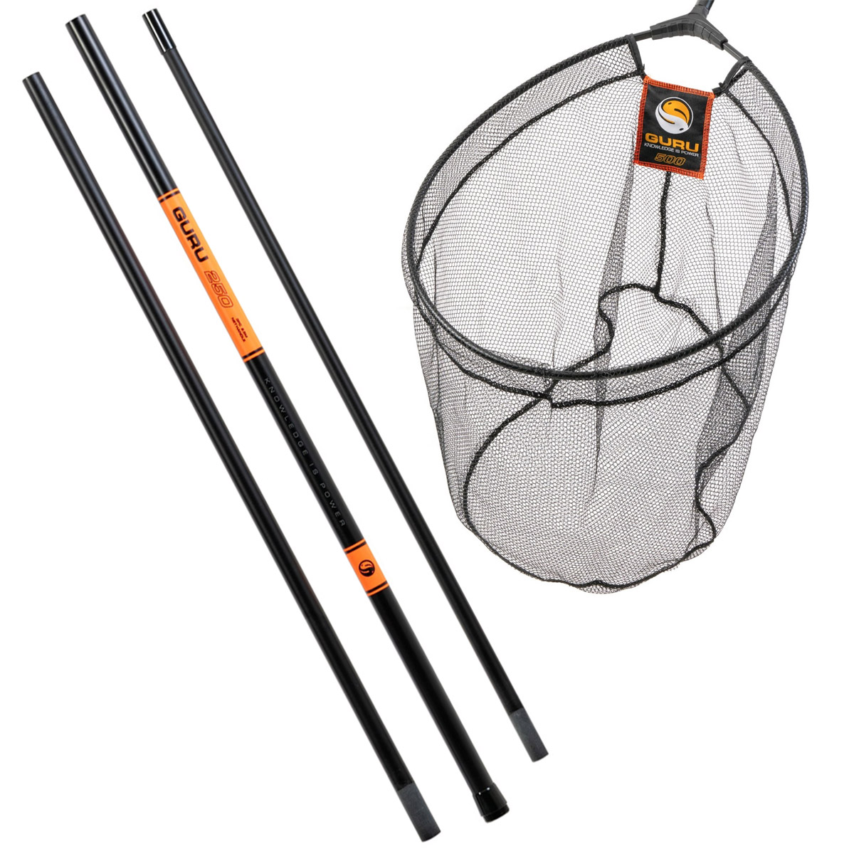 Guru 2,5M Net Handle & 50CM Net Combo