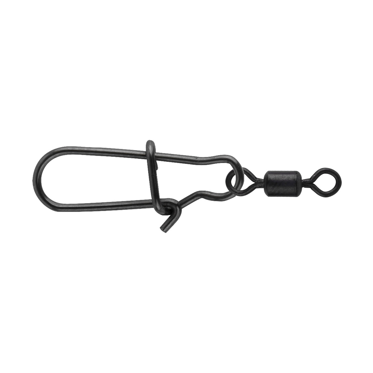 Spro Matt Black Easy Snap + Rolling Swivel 