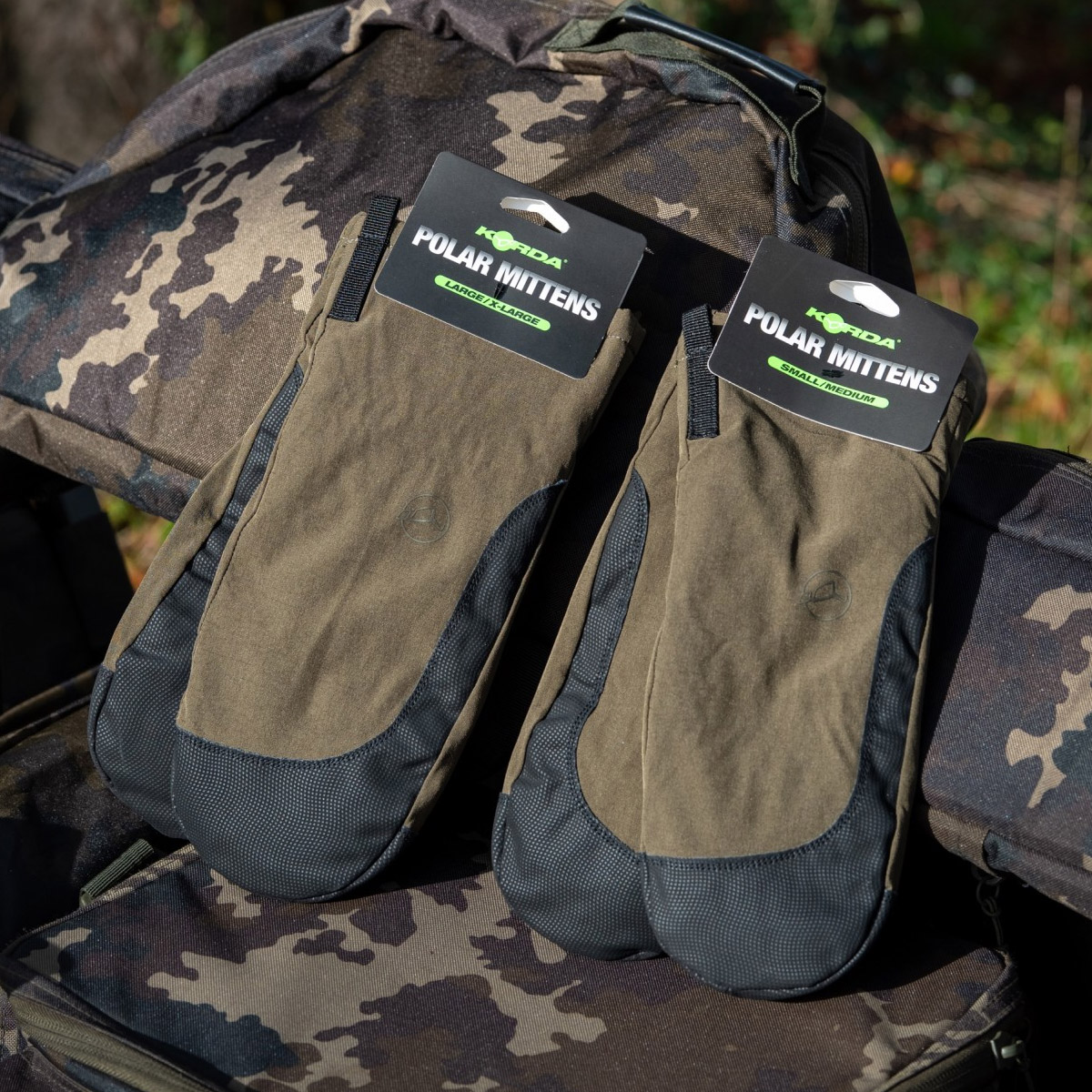 Korda Mittens - Dark Olive