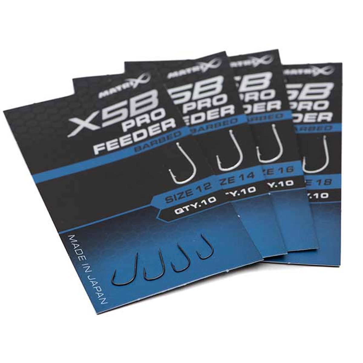 Matrix X5B Pro Feeder Hooks - Barbed Spade