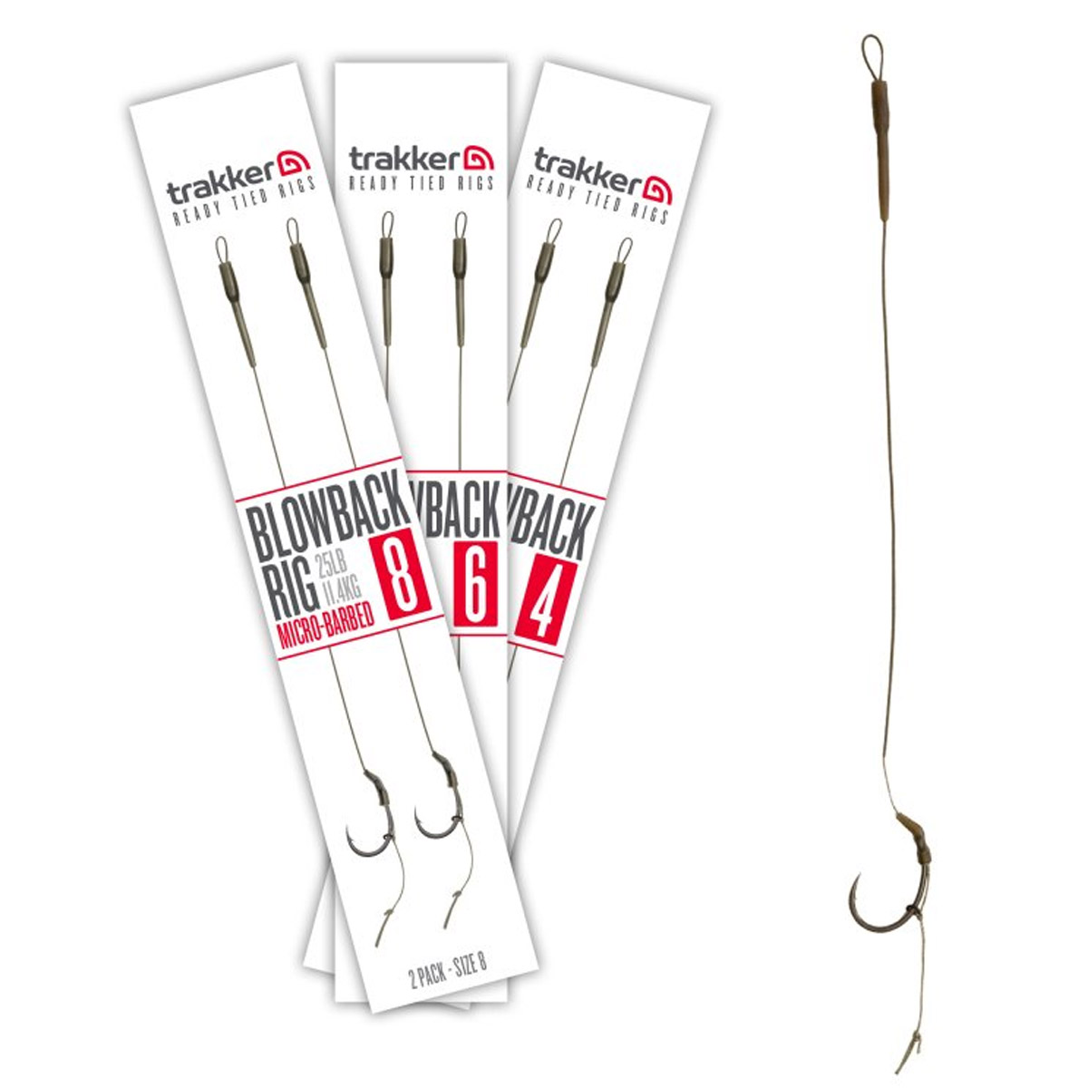Trakker Blowback Ready Rigs - Barbed