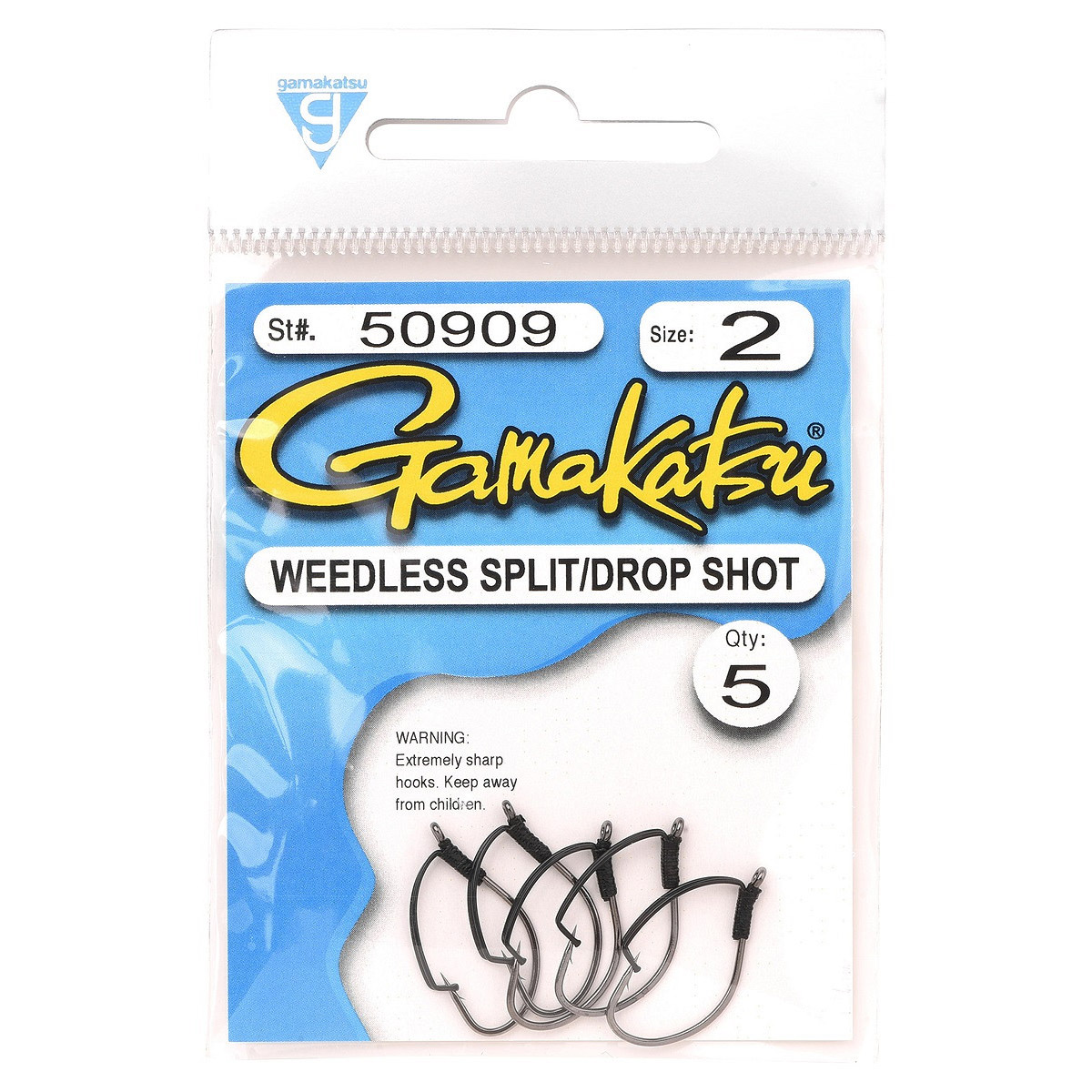 Gamakatsu Weedless Drop Shot Hook