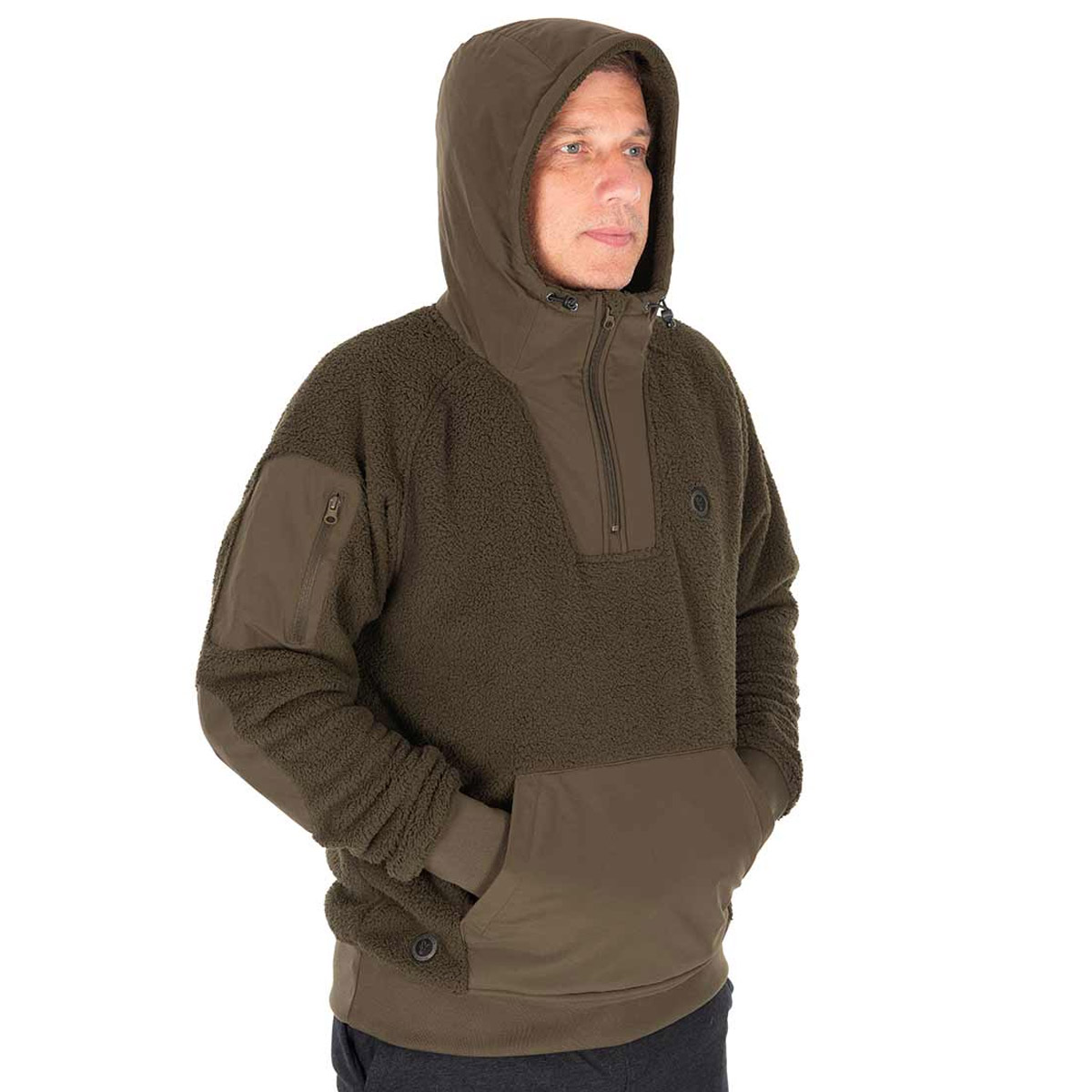 Fox Sherpa Hybrid Jacket Olive