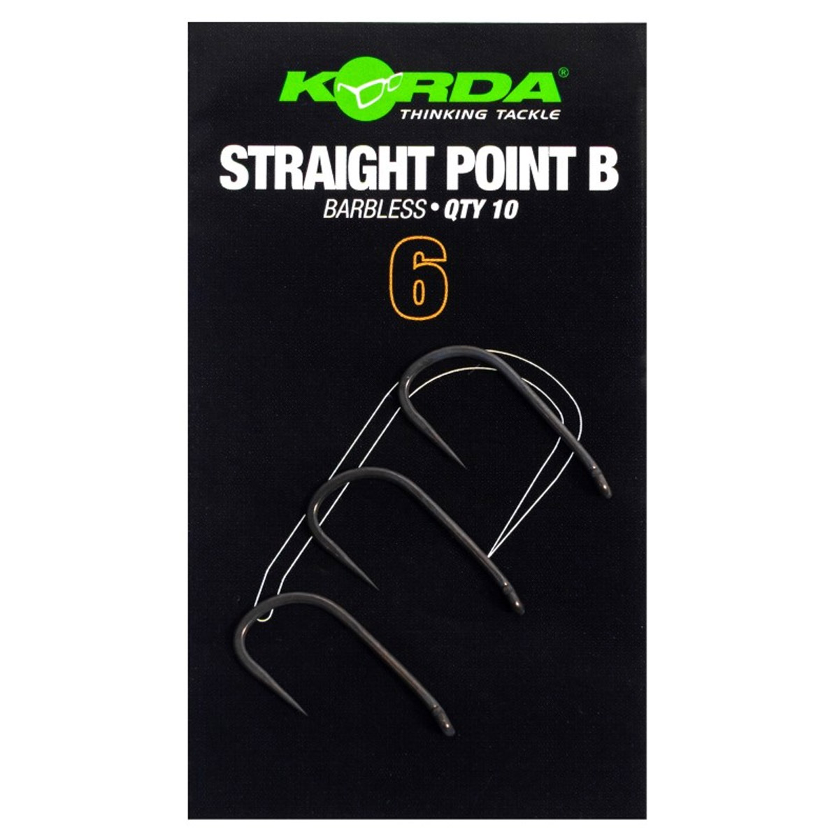 Korda Straight Point - Barbless