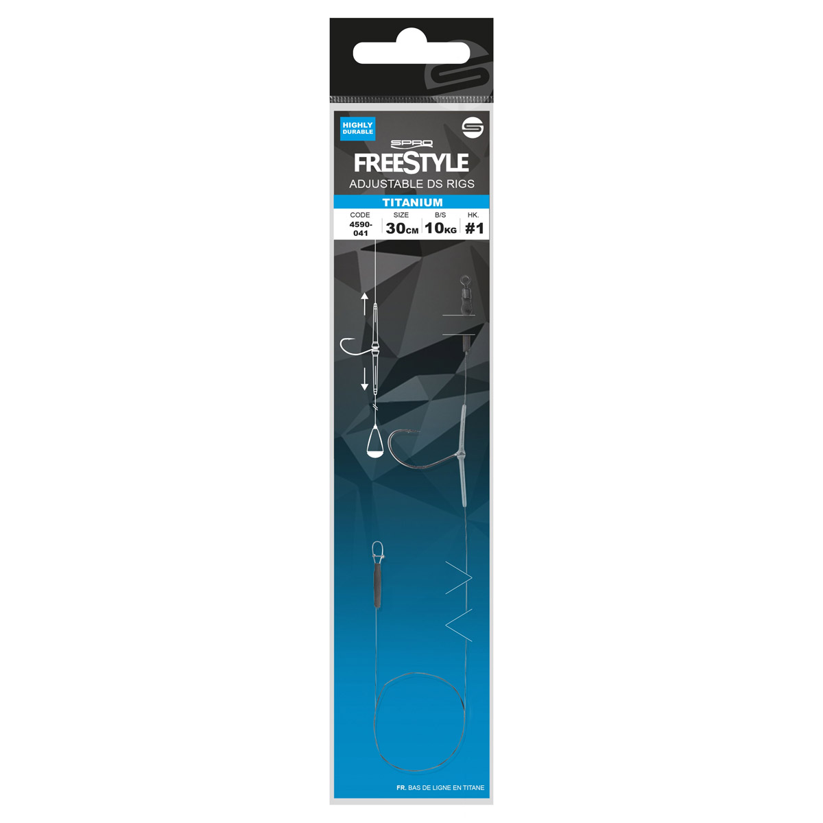 Spro FreeStyle Adjustable Dropshot Rig Haakmaat 4