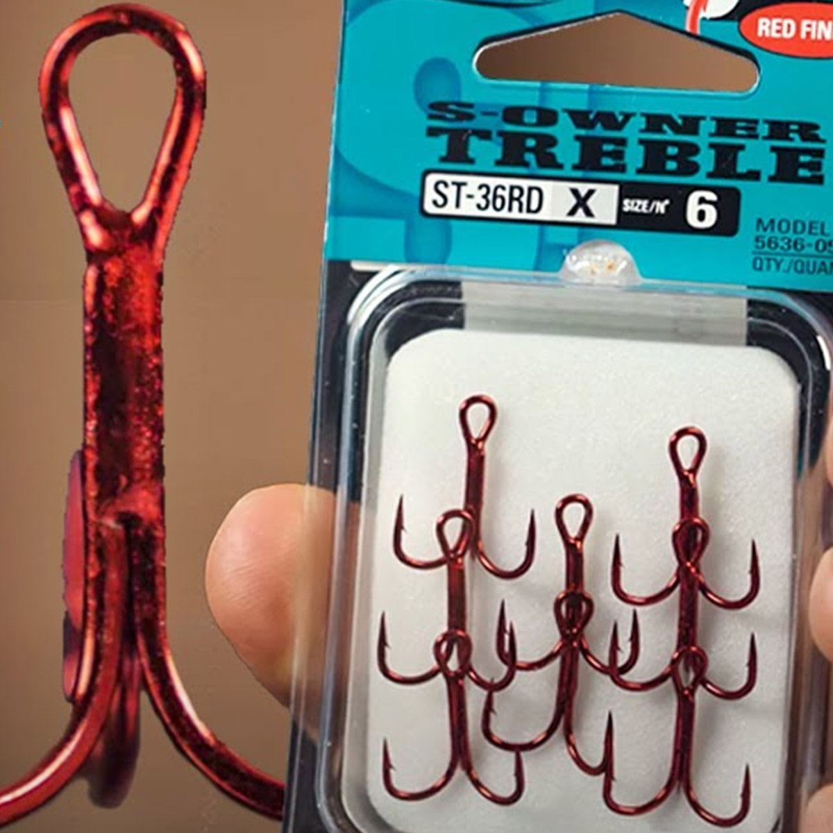 Owner ST-36RD Treble Hook